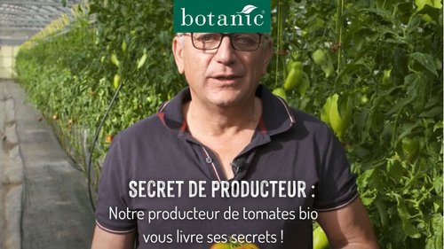 Le producteur de tomates bio botanic