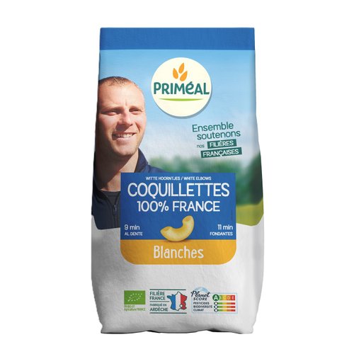 Visuel 1 du produit Coquillettes blanches PRIMEAL 500 g