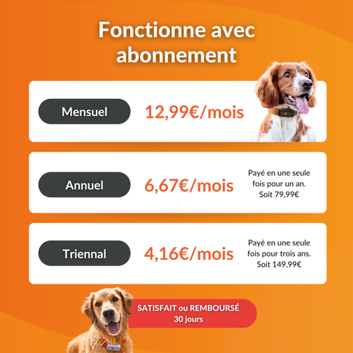 Visuel 9 du produit Traceur GPS pour chien coloris blanc Weenect