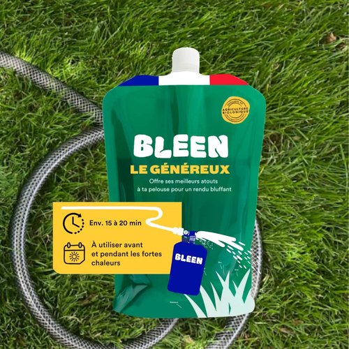 Visuel 4 du produit Kit de rénovation pour pelouse engrais et semences Bleen - 5 kg