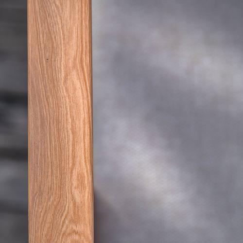Visuel 4 du produit Salon de jardin en aluminium effet bois et coton coloris gris Cannes - 4 éléments (canapé, table basse et deux fauteuils)