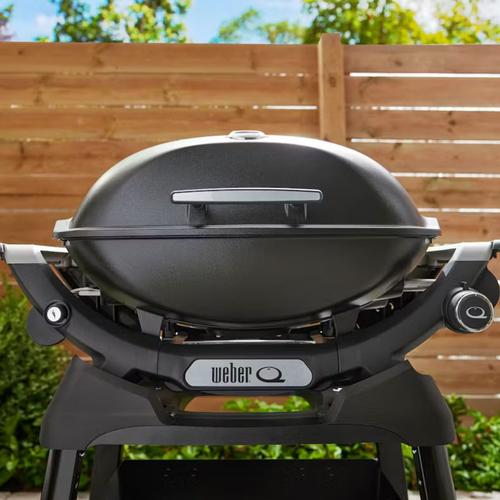 Visuel 4 du produit Barbecue au gaz Q 2200N coloris noir en fonte d'aluminium Weber - 42 x 50 x 126 cm