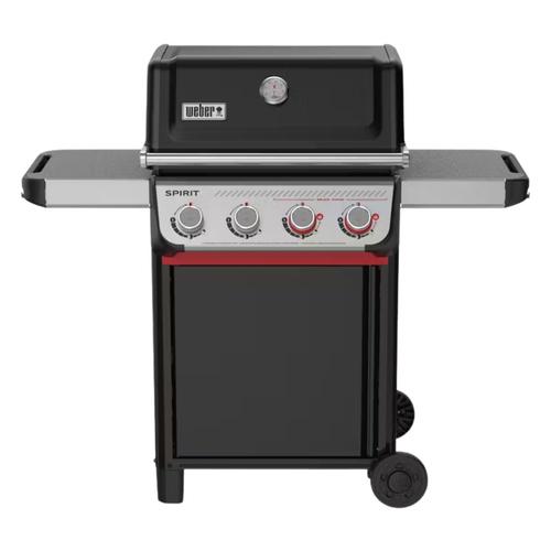 Visuel 1 du produit Barbecue au gaz Spirit E-425 mix plancha coloris noir en acier émaillé Weber - 118 x 65 x 13 cm