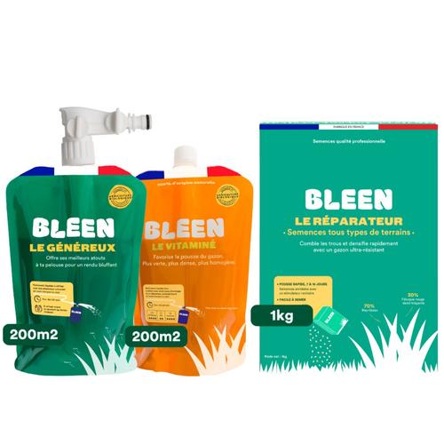 Visuel 1 du produit Kit de rénovation pour pelouse engrais et semences Bleen - 5 kg