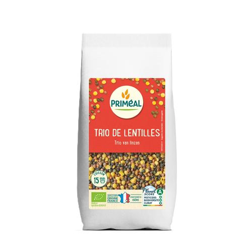 Visuel 1 du produit Trio de lentilles 500 g PRIMEAL
