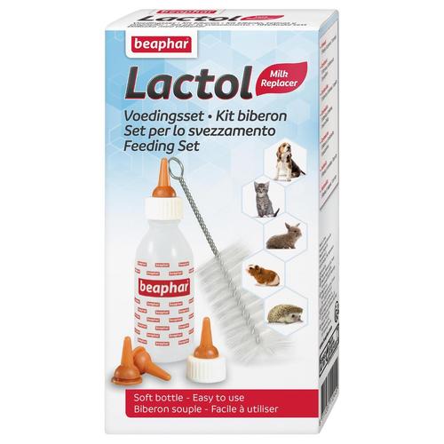 Visuel 1 du produit Kit biberon + 4 tétines et 1 goupillon pour animaux