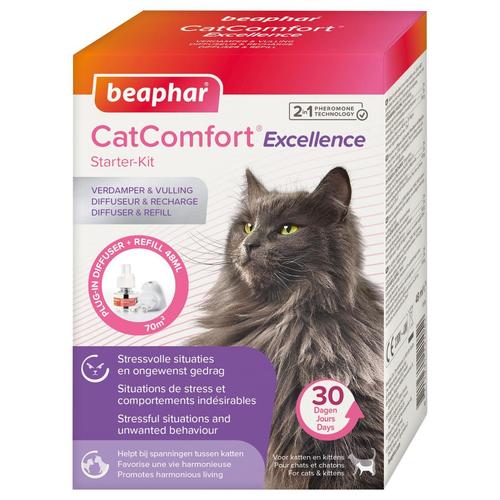 Visuel 1 du produit Diffuseur de phéromones pour chat Beaphar CatComfort Excellence avec recharge