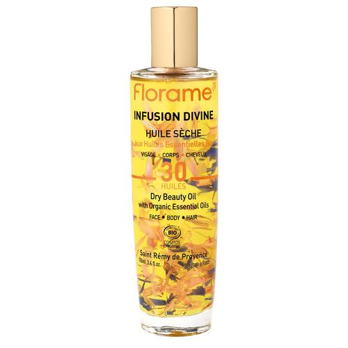 Visuel 1 du produit Huile Sèche Infusion Divine flacon pompe spray 100 ml