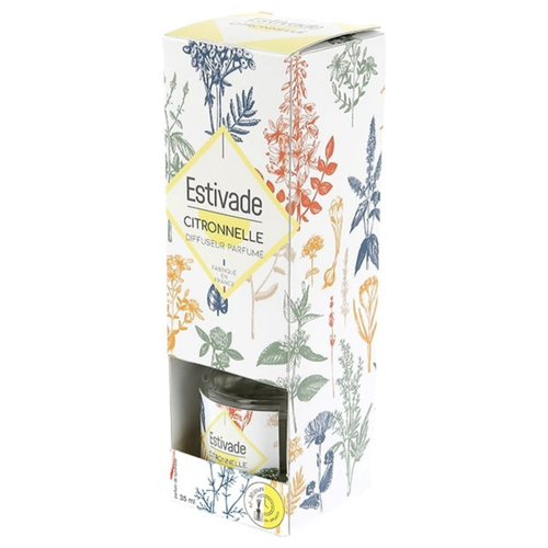 Visuel 1 du produit Bouquet parfumé citronnelle coloris multicolore en cire Estivade Denis & Fils - 35 ml