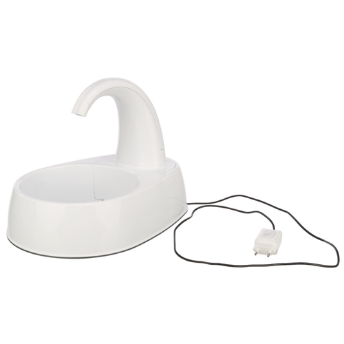 Visuel 3 du produit Fontaine à eau blanche pour chat Trixie Curved Stream - 2,5 L
