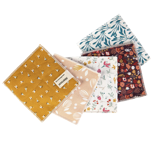 Visuel 2 du produit Carrés démaquillants en coton Bio lavable Alterosac - lot de 5