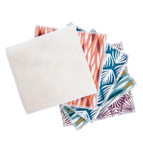 Visuel 3 du produit Carrés démaquillants en coton Bio lavable Alterosac - lot de 5
