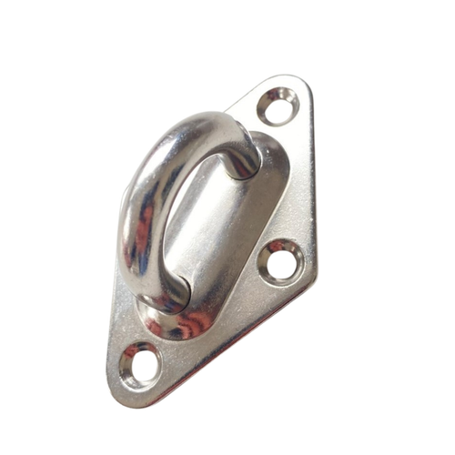 Visuel 2 du produit Pontet pour voile d'ombrage coloris gris en inox Gard&Rock - Ø 8 mm