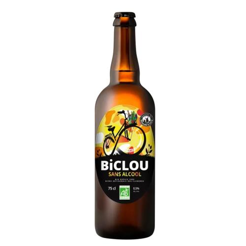 Visuel 1 du produit Bière sans alcool bio Biclou - 33 cl