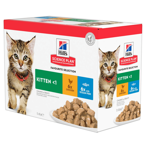 Visuel 1 du produit Pâtée féline kitten multipack 12 x 85 g
