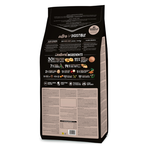 Visuel 2 du produit Croquettes pour chien medium adult Ownat Ultra - 12 kg