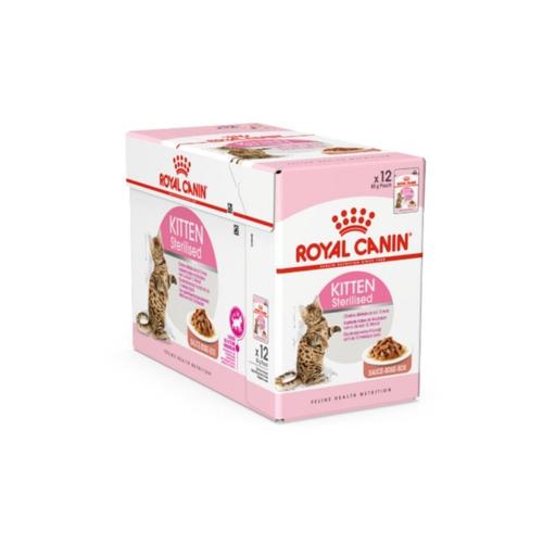 Visuel 1 du produit Aliment humide pour chaton Kitten Sterilised sauce. Pack 12 x 85 g