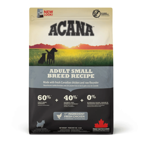 Visuel 1 du produit Croquette pour chien adulte de petite taille Heritage Acana - 6 kg