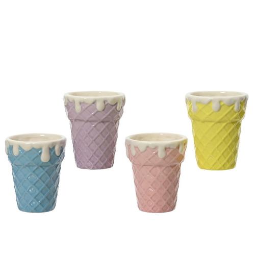 Visuel 1 du produit Tasse coloris multicolore en dolomite - 8,5 x 8,5 x 10,5 cm