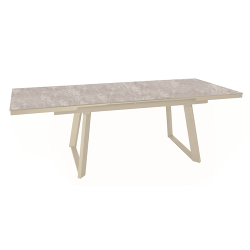 Visuel 1 du produit Table Malo avec rallonge automatique en aluminium - 180 x 240 x 100 cm