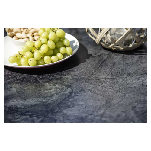 Visuel 3 du produit Plateau de table fin Penta Stern en HPL silverstar - 220 x 100 x 1,3 cm