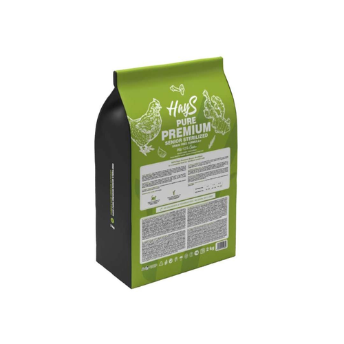 Visuel 3 du produit Croquette pour chat mature stérilisé au poulet Hays Pure Premium - 2 kg