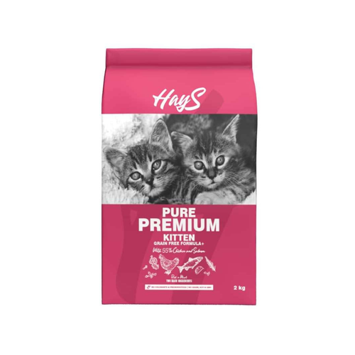 Visuel 2 du produit Croquette pour chaton au poulet Hays Pure Premium - 2 kg