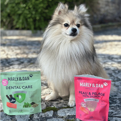 Visuel 4 du produit Friandises pour chien freeze dried peau et pelage Marly & Dan - 50 g