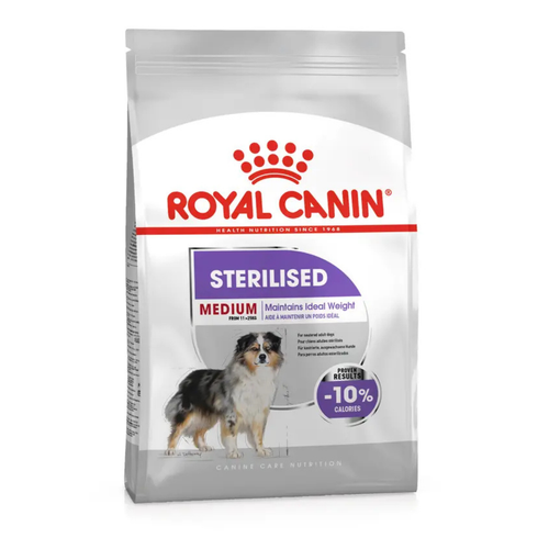 Visuel 1 du produit Croquette pour chien adulte stérilisé de taille moyenne Royal Canin - 3 kg