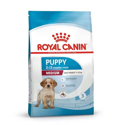Visuel 1 du produit Croquette pour chiot de taille moyenne Royal Canin - 15 kg