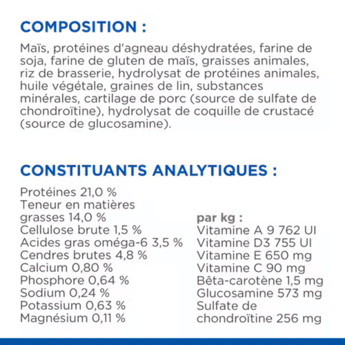 Visuel 3 du produit Croquette pour chien adulte grande race aux légumes et au riz Hill's - 12 kg