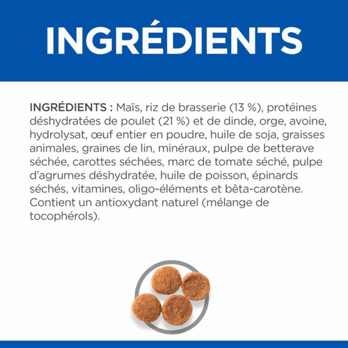 Visuel 2 du produit Croquette pour chien mature de taille moyenne au poulet Hill's - 12 kg