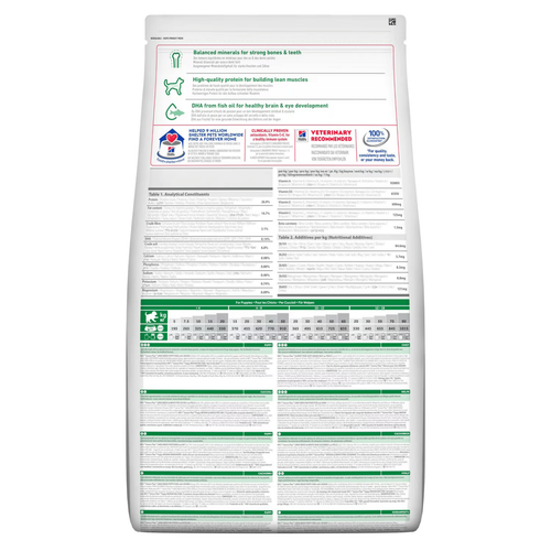 Visuel 2 du produit Croquette pour chiot de grande taille au poulet Hill's - 12 kg