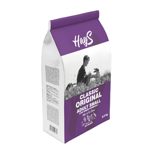 Visuel 1 du produit Croquette pour chien adulte de petite race au poulet Hays Classic - 2,5 kg
