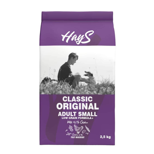 Visuel 2 du produit Croquette pour chien adulte de petite race au poulet Hays Classic - 2,5 kg