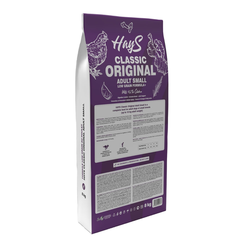 Visuel 3 du produit Croquette pour le chien adulte de petite race au poulet Hays Classic - 8 kg