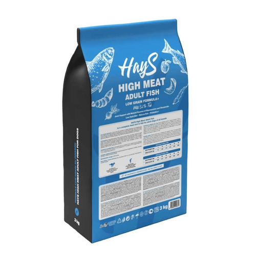 Visuel 3 du produit Croquette pour chien adulte au poisson Hays High Meat - 3 kg