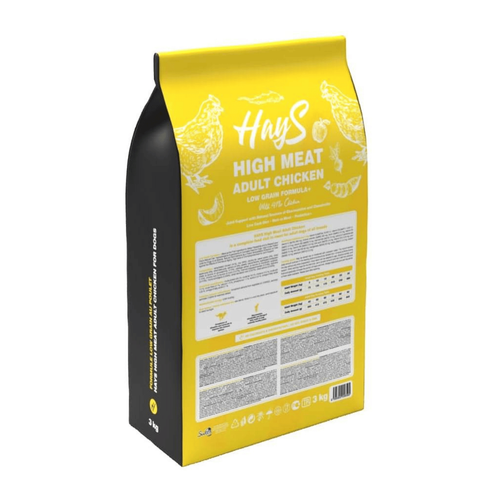 Visuel 3 du produit Croquette pour chien adulte au poulet Hays High Meat - 3 kg