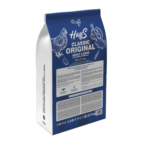 Visuel 3 du produit Croquette pour chien adulte de grande race au poulet Hays Classic - 3 kg