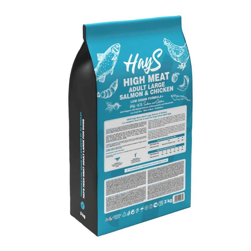 Visuel 3 du produit Croquette pour chien adulte de grande taille au poisson et au poulet Hays - 3 kg