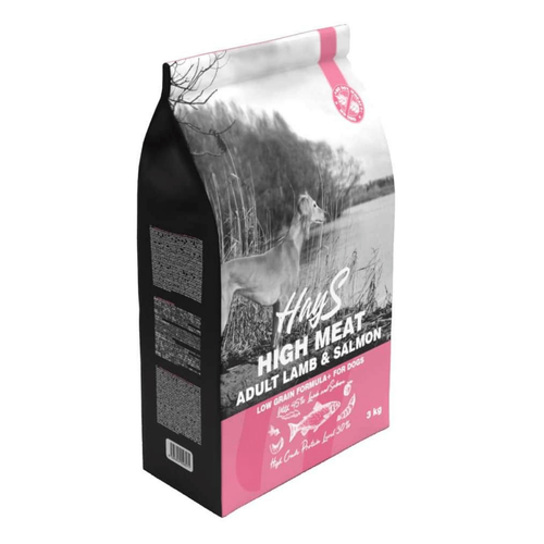 Visuel 1 du produit Croquette pour chien adulte à l'agneau et au poisson Hays High Meat - 3 kg