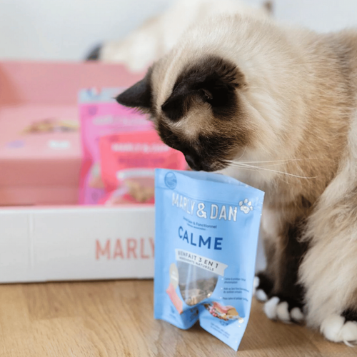 Visuel 4 du produit Friandises pour chat tendres bouchées calme Marly & Dan - 40 g