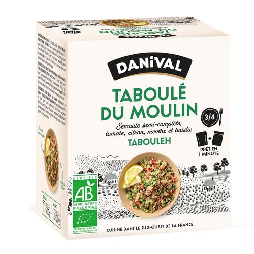 Visuel 1 du produit Taboulé du moulin DANIVAL 120 g + 500 g