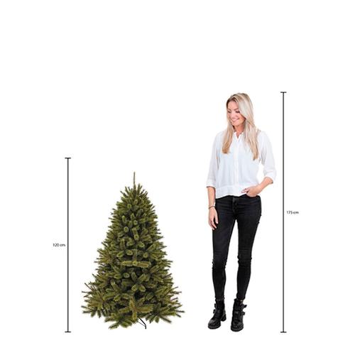 Visuel 4 du produit Sapin de Noël artificiel coloris vert Forest Frosted - 120 cm