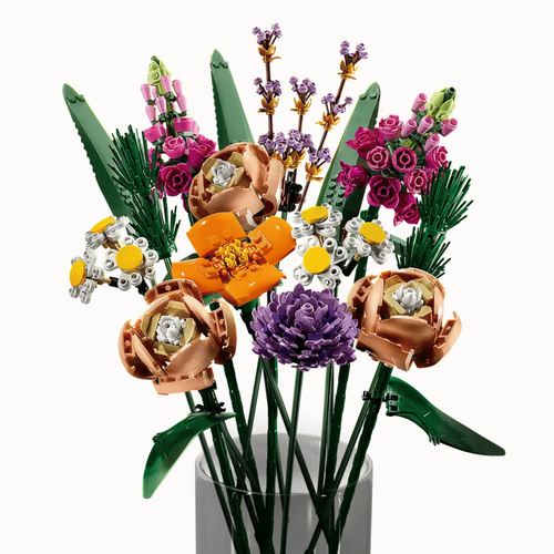 Visuel 3 du produit Bouquet de fleurs LEGO® Botanical Collection 18 ans et plus - 756 pièces