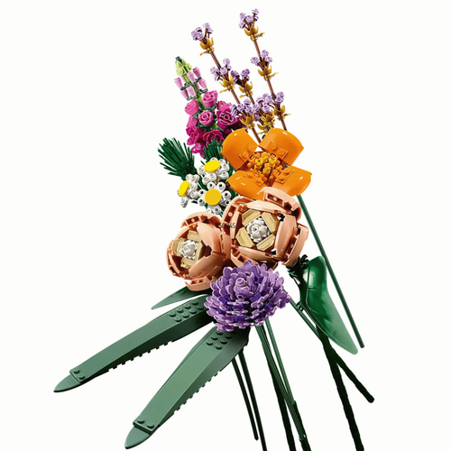 Visuel 4 du produit Bouquet de fleurs LEGO® Botanical Collection 18 ans et plus - 756 pièces