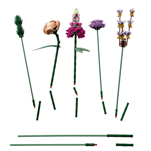 Visuel 5 du produit Bouquet de fleurs LEGO® Botanical Collection 18 ans et plus - 756 pièces