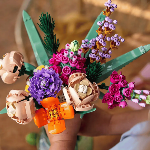 Visuel 7 du produit Bouquet de fleurs LEGO® Botanical Collection 18 ans et plus - 756 pièces