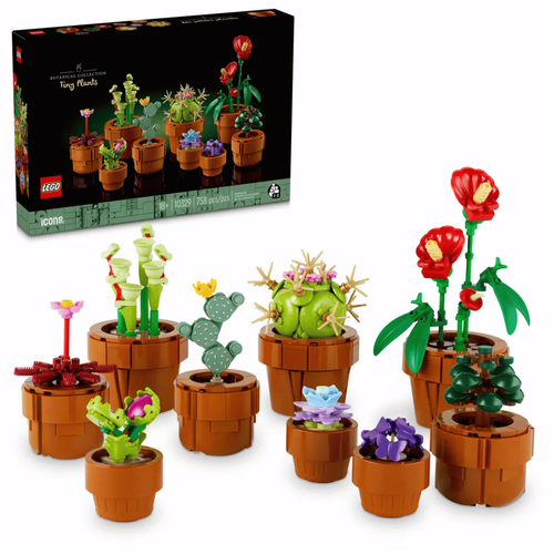 Visuel 5 du produit Plantes miniatures LEGO® Botanical Collection 18 ans et plus - 758 pièces