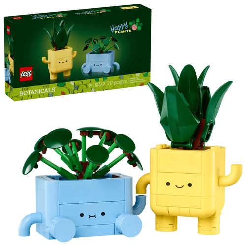 Visuel 3 du produit Petites plantes souriantes LEGO® Botanical Collection 9 ans et plus - 438 pièces